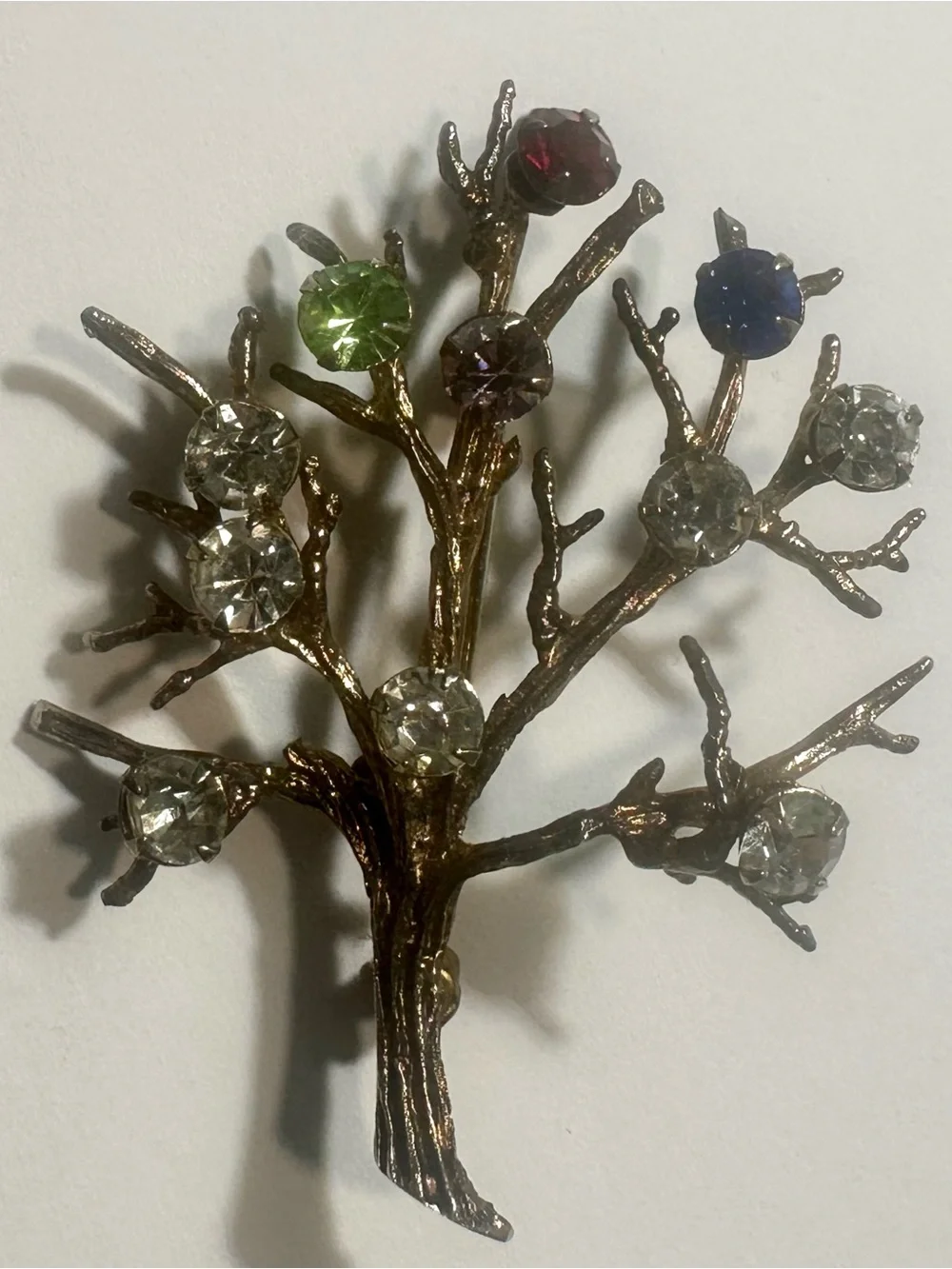 Vintage Tree of Life Brooch